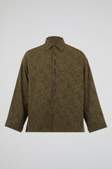 Army Green Utility Line Shirt