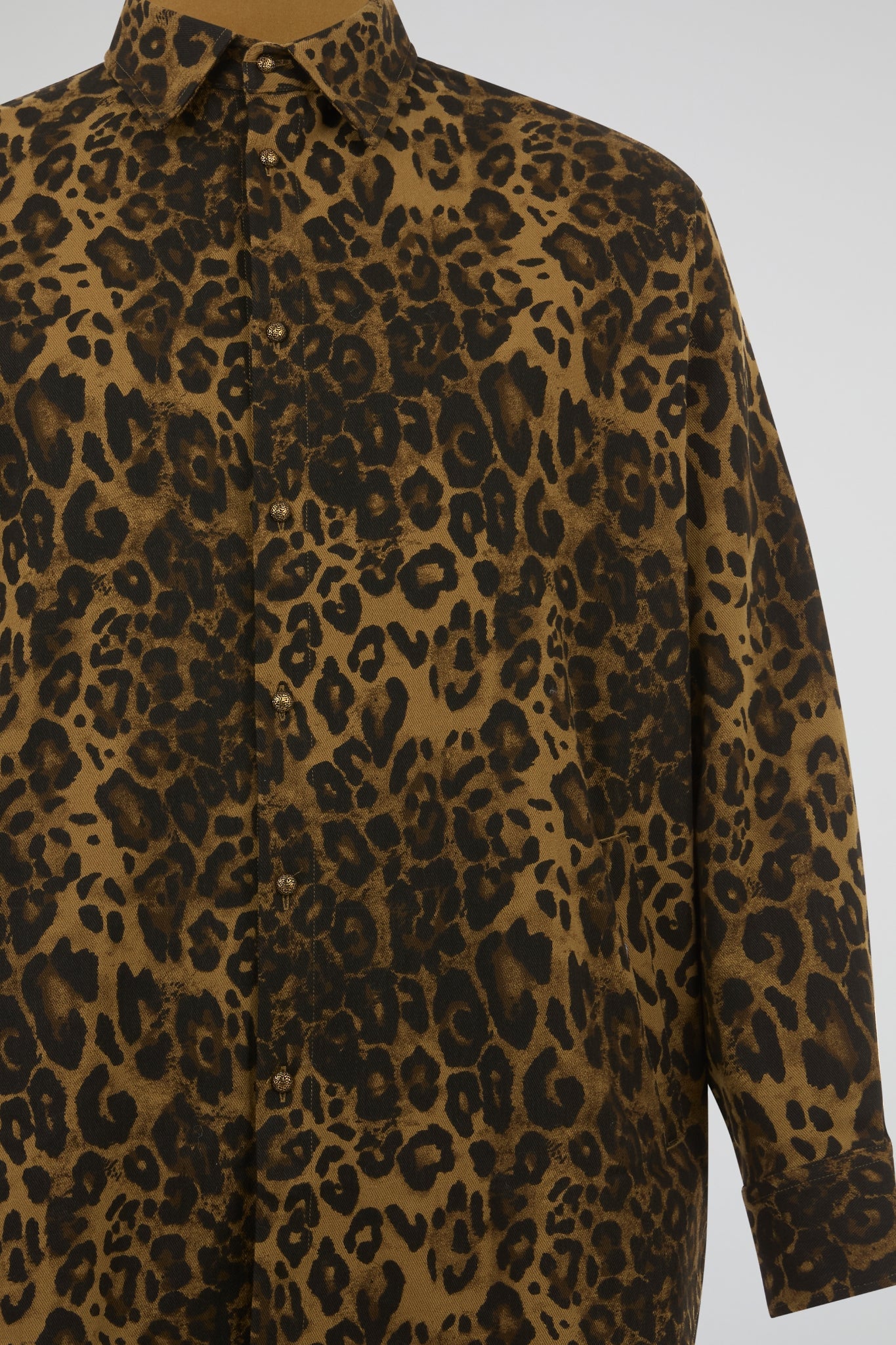 Leopard Soft Structure Shirt