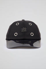 Eyelet Black NY Baseball Cap