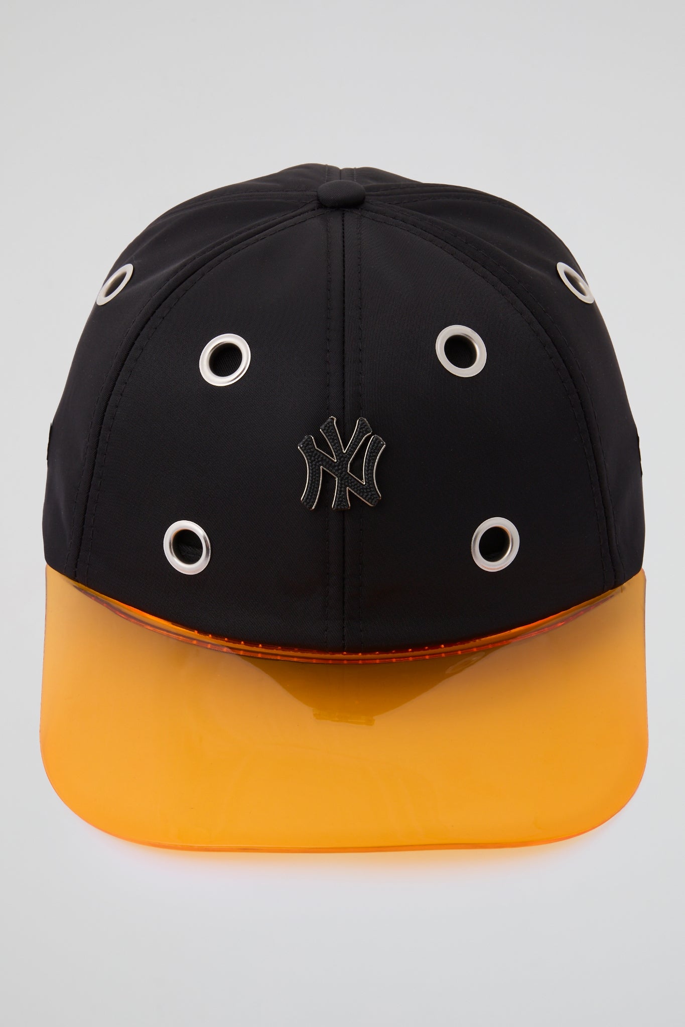 Eyelet Black & orange NY Baseball Cap