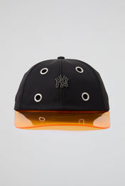 Eyelet Black & orange NY Baseball Cap