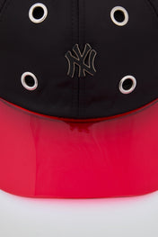 Eyelet Black & Red NY Baseball Cap