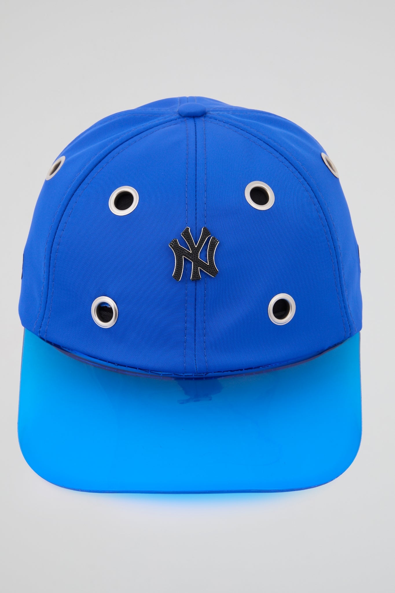 Eyelet Blue NY Baseball Cap
