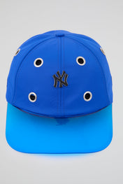 Eyelet Blue NY Baseball Cap
