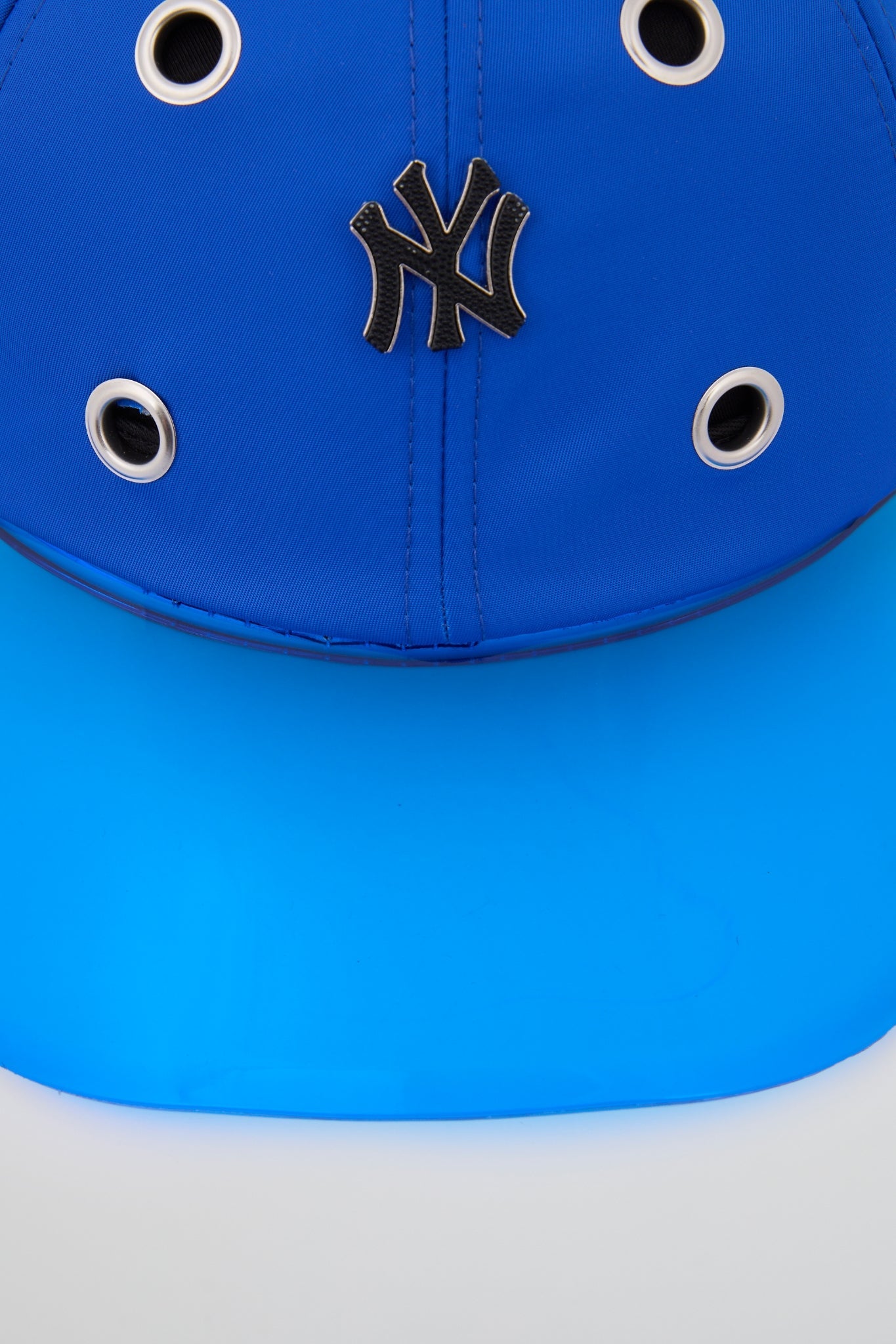 Eyelet Blue NY Baseball Cap