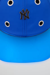 Eyelet Blue NY Baseball Cap