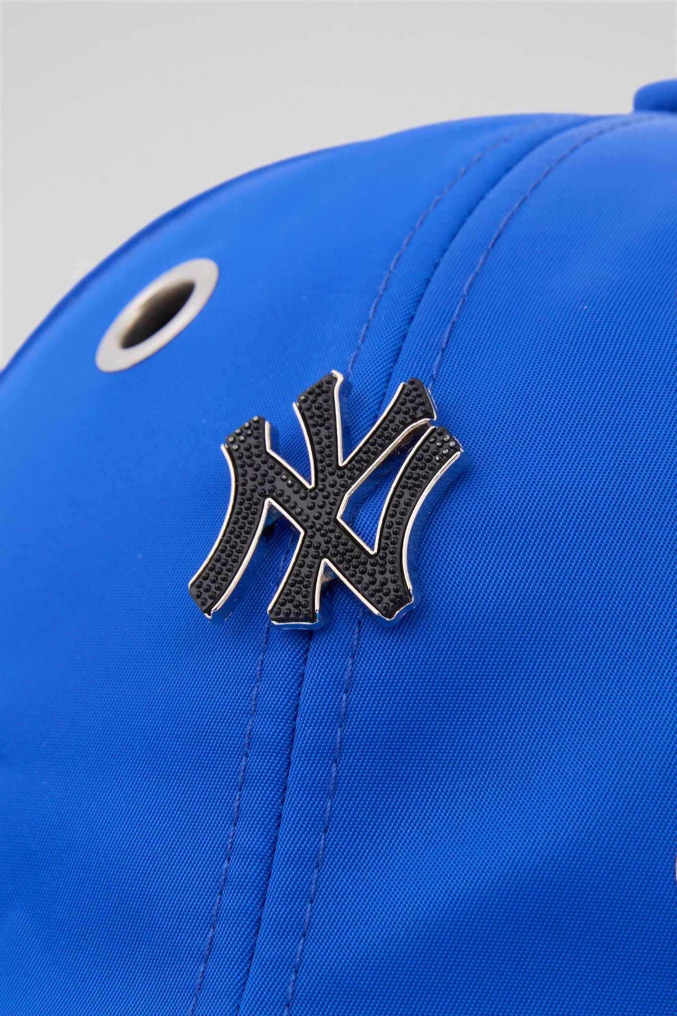 Eyelet Blue NY Baseball Cap
