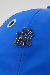 Eyelet Blue NY Baseball Cap