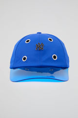 Eyelet Blue NY Baseball Cap