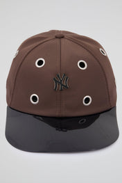 Eyelet Dark brown NY Baseball Cap