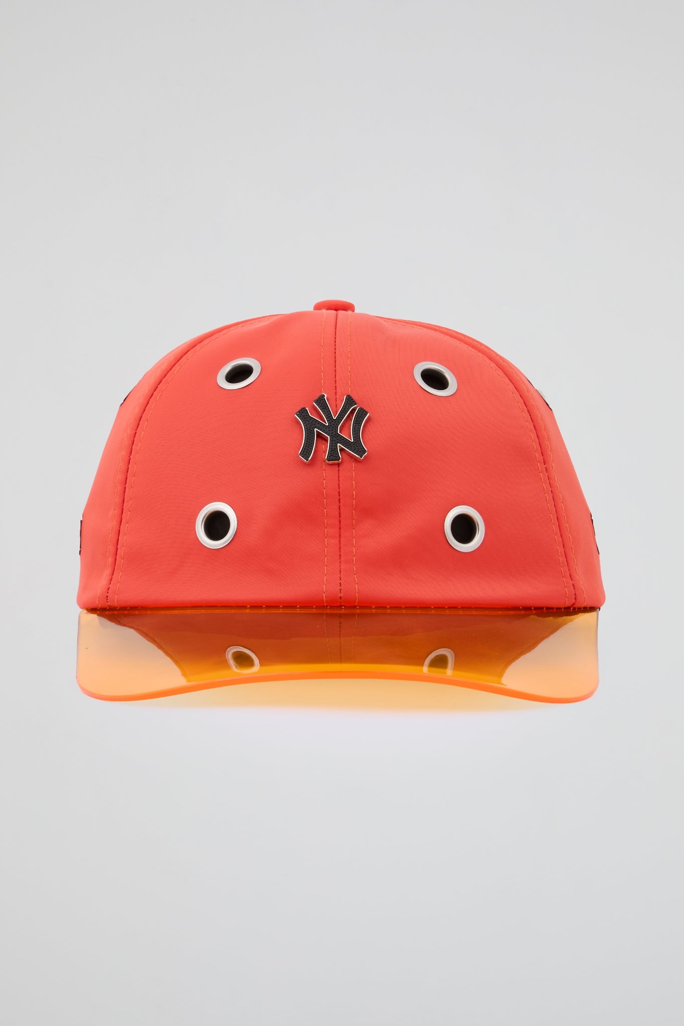 Eyelet Orange NY Baseball Cap