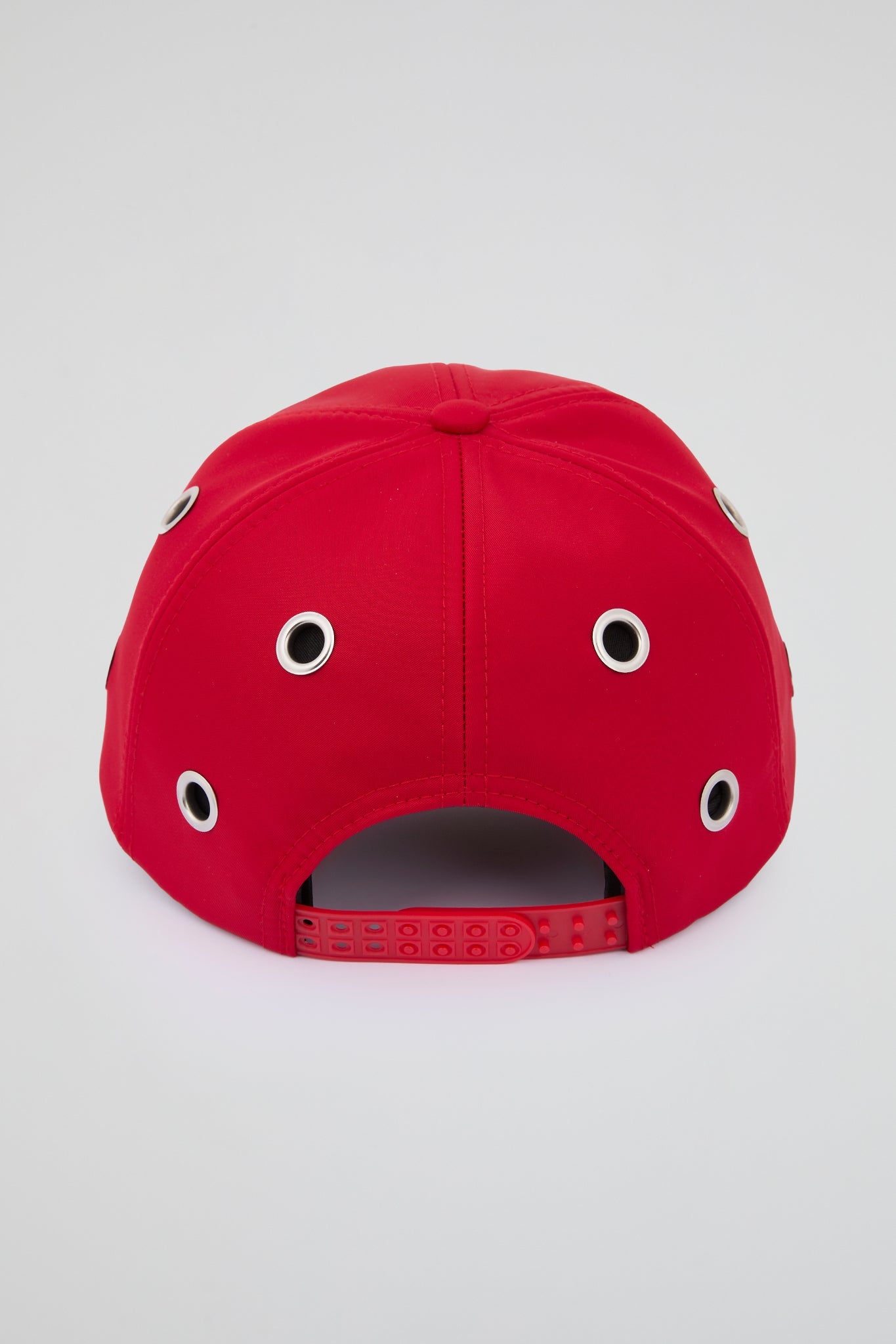 Eyelet Red NY Baseball Cap