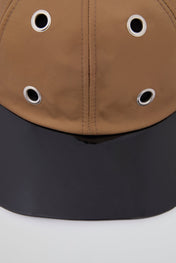 Eyelet Light brown Baseball Cap