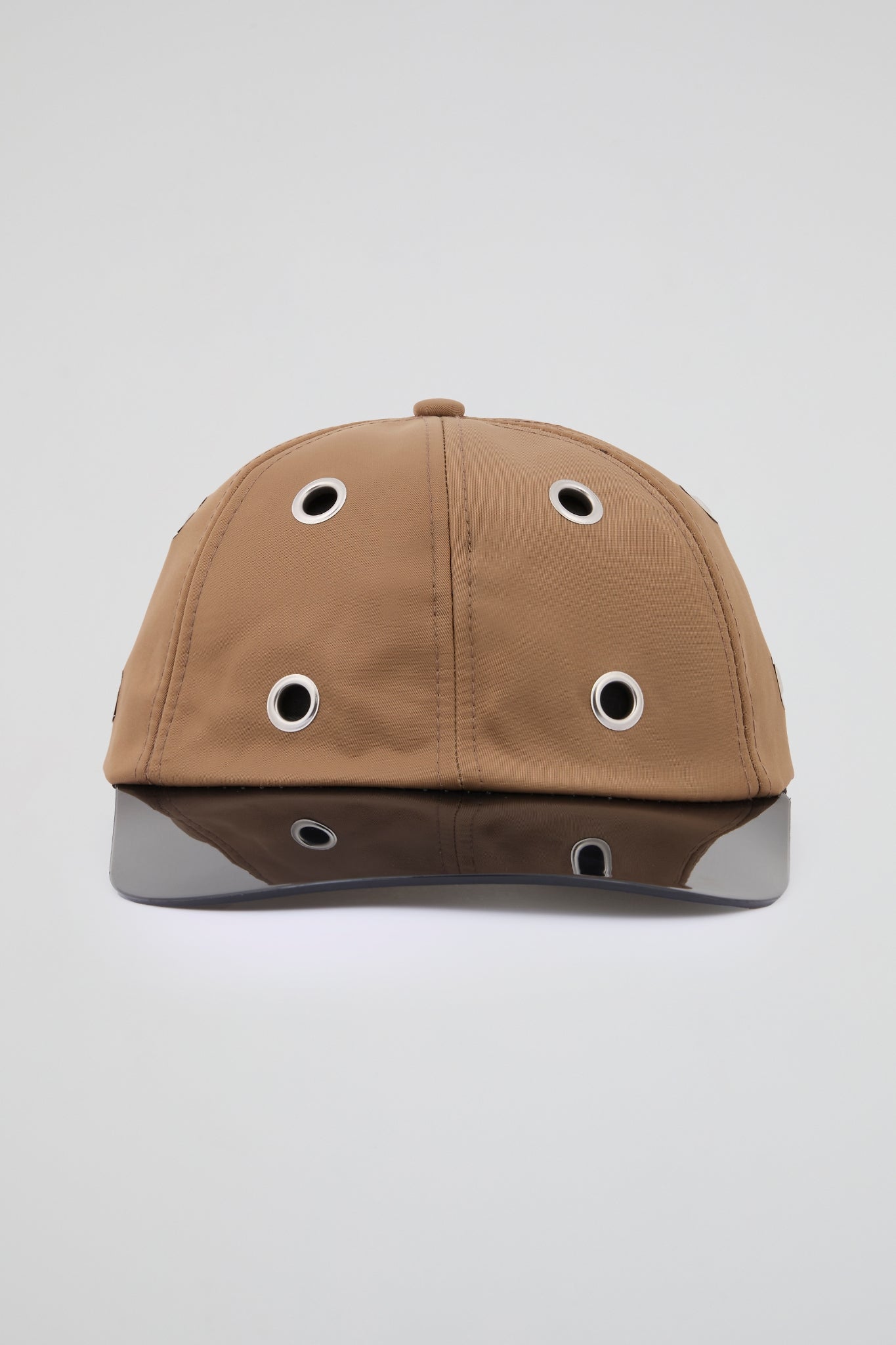 Eyelet Light brown Baseball Cap