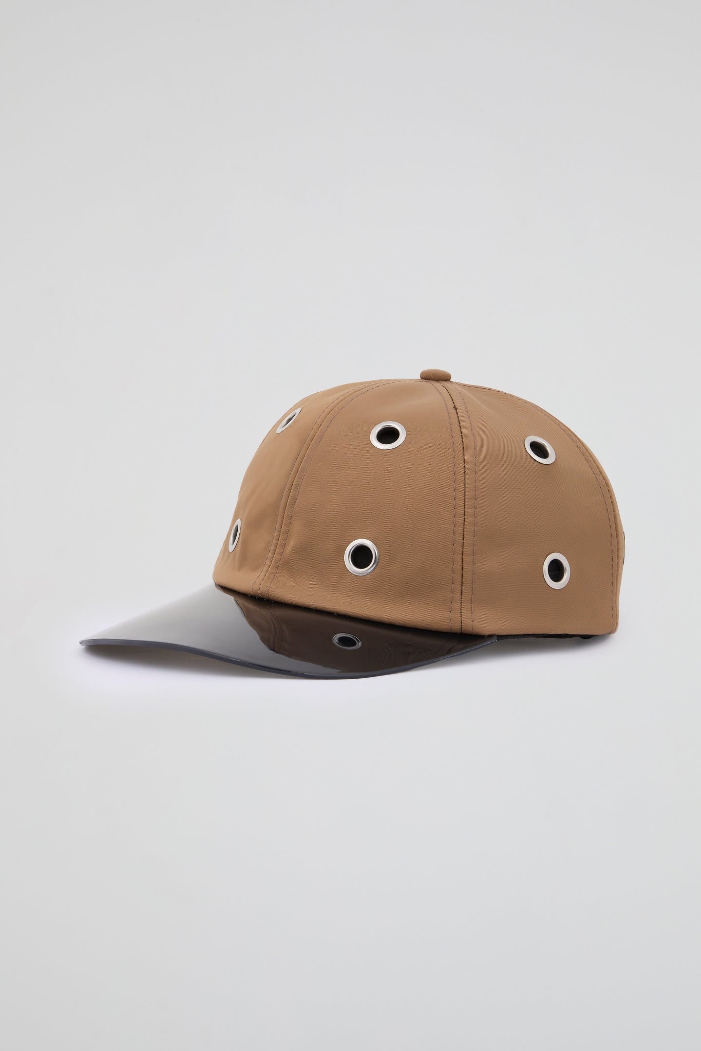 Eyelet Light brown Baseball Cap