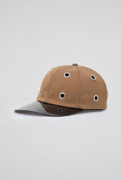 Eyelet Light brown Baseball Cap