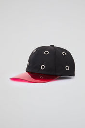 Eyelet Dark brown Baseball Cap