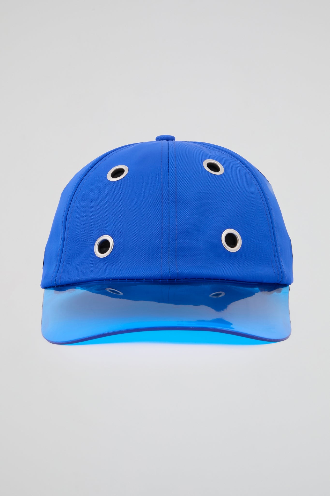 Eyelet Blue Baseball Cap