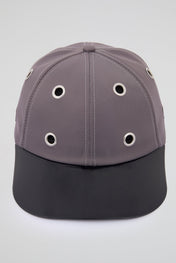 Eyelet Grey NY Baseball Cap