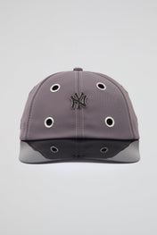 Eyelet Grey NY Baseball Cap