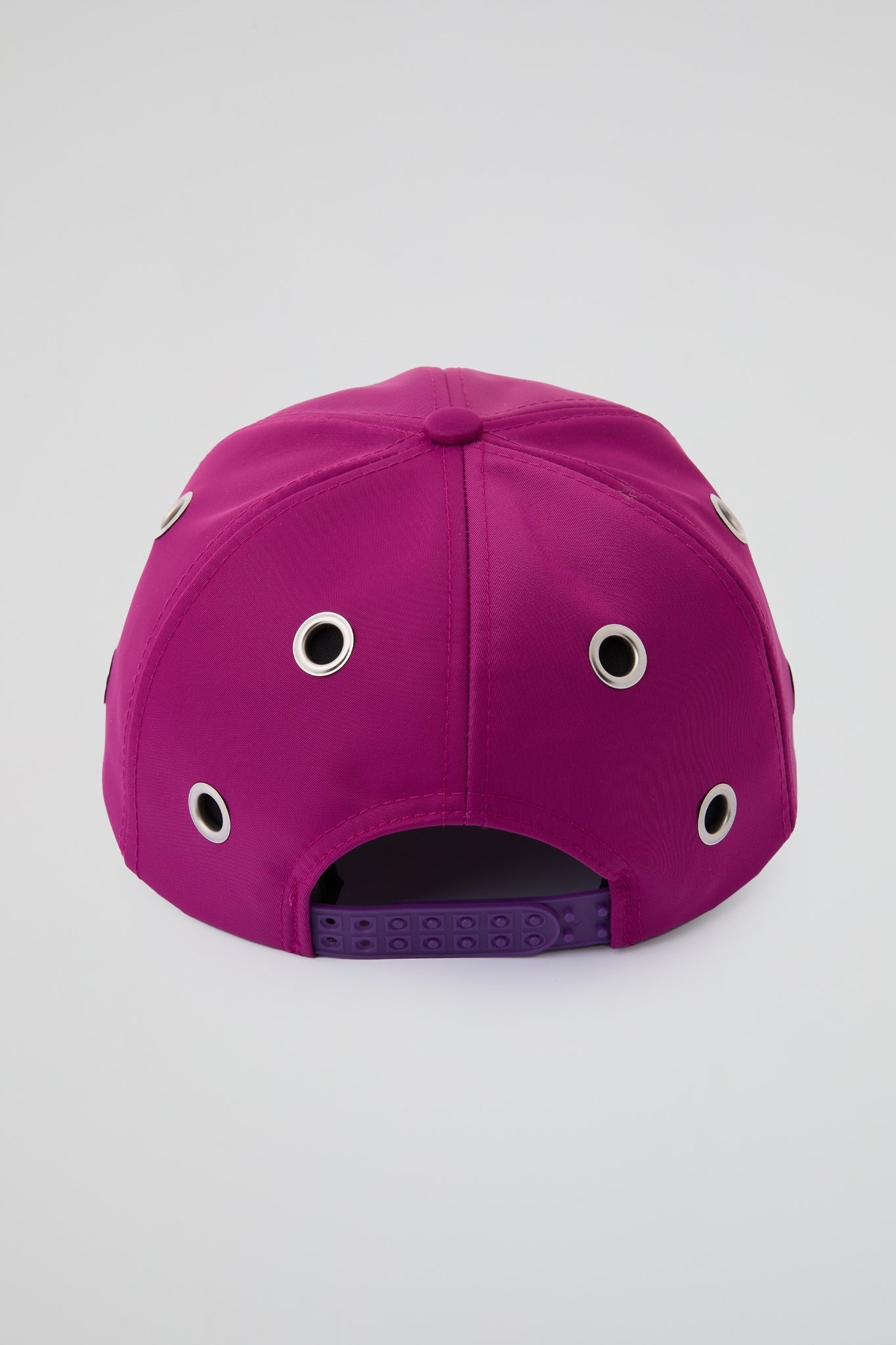 Eyelet Fuchsia Baseball Cap