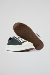 DUMIST Minimalist Low Sneakers – Black / White