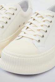 DUMIST Minimalist Low Sneakers – Black / White
