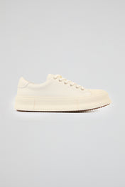 DUMIST Minimalist Low Sneakers – Black / White