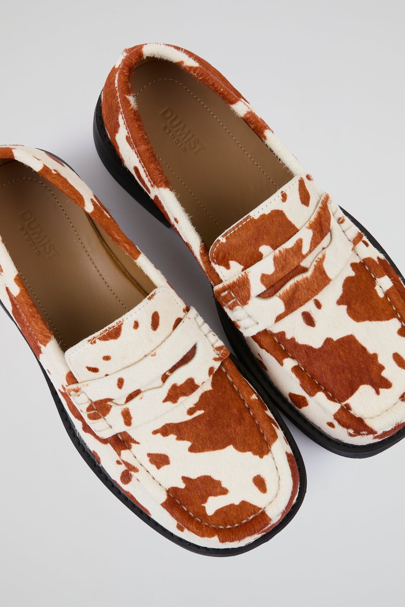 DUMIST Refined Rubber-Sole Loafers