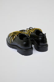 Black Leather Derbies