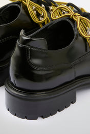 Black Leather Derbies
