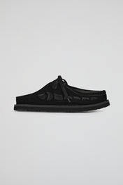 DUMIST Structured Suede Mules