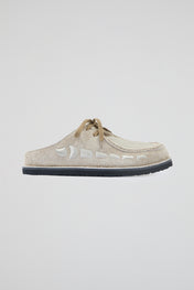 DUMIST Structured Suede Mules
