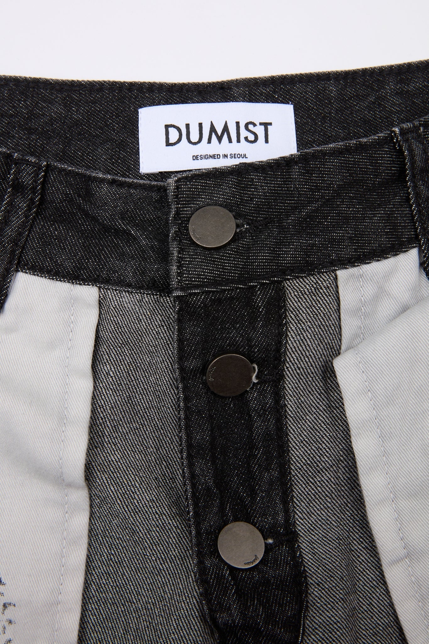 Inside-Out Wide-Leg Jean