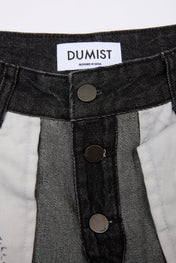 Inside-Out Wide-Leg Jean