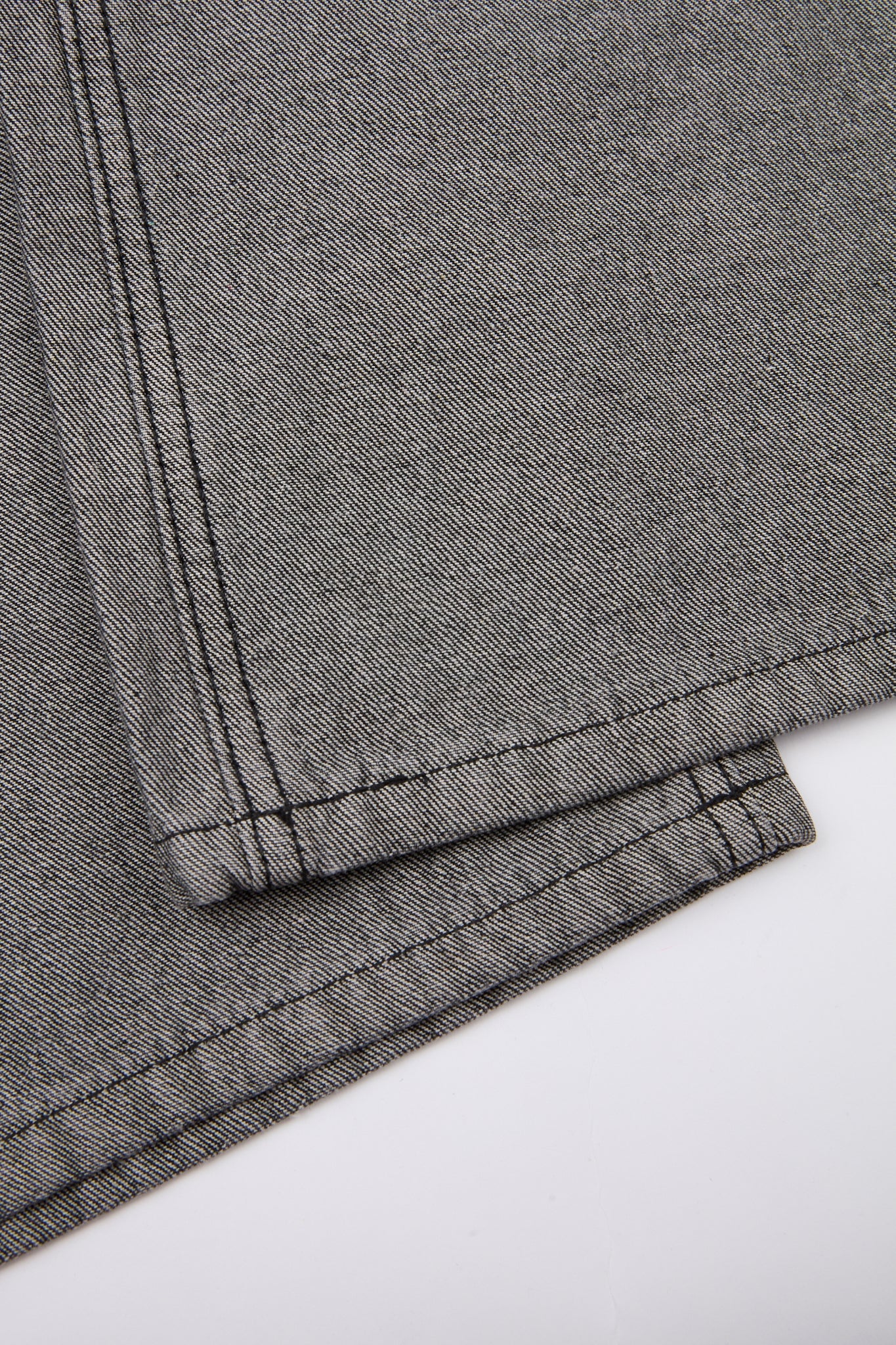 Inside-Out Wide-Leg Jean