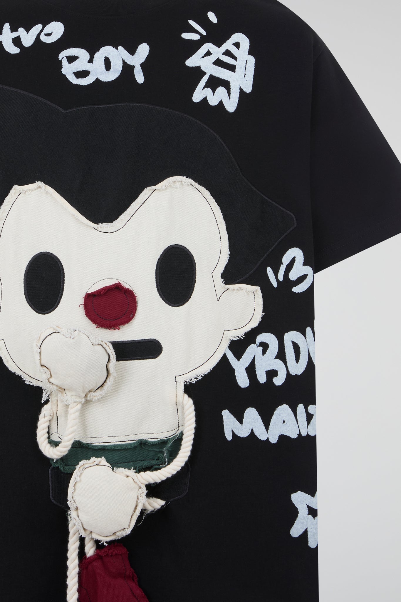 3D Astro Boy Graphic Oversized T-Shirt