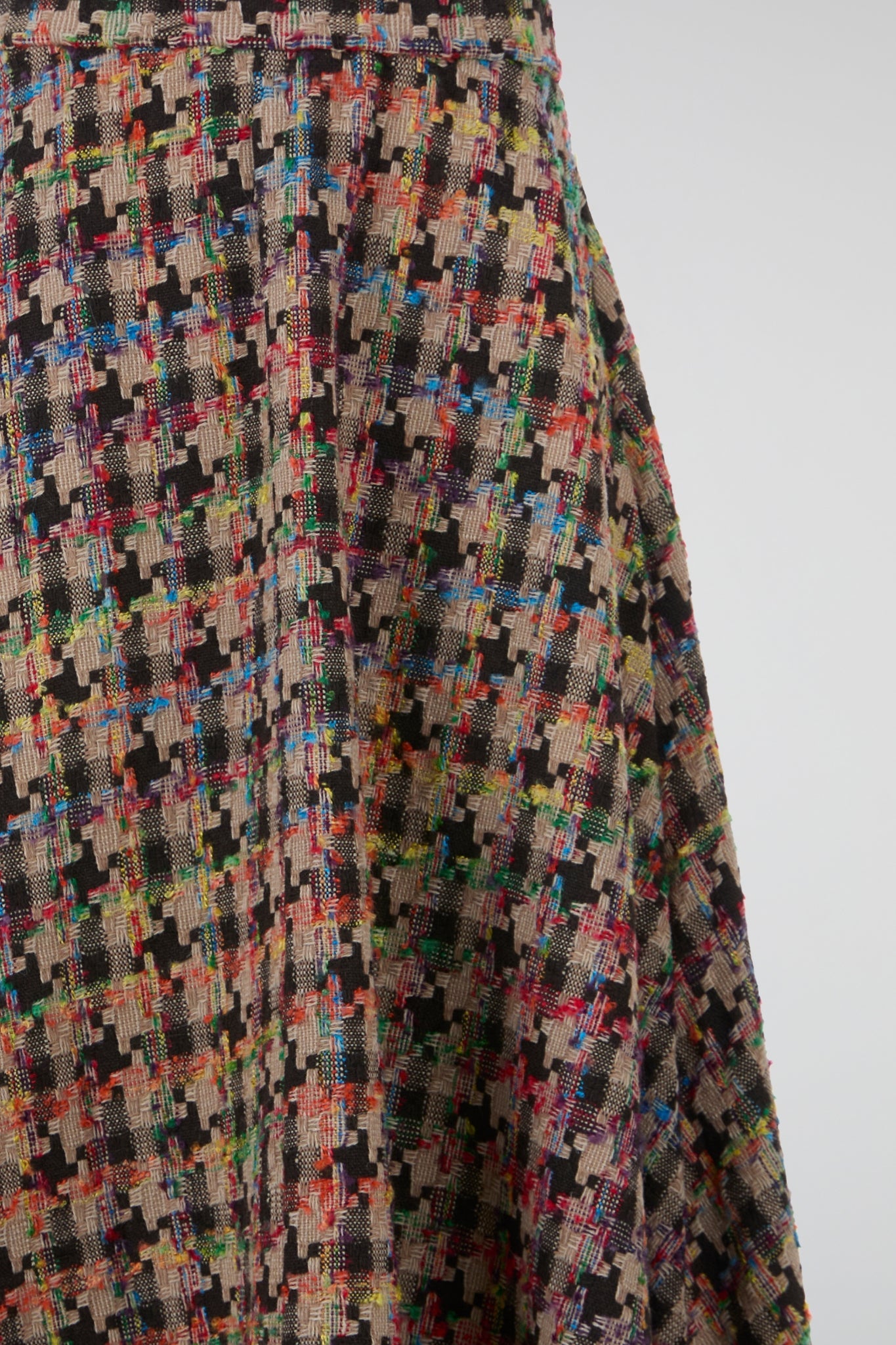 Check Rainbow Skirt