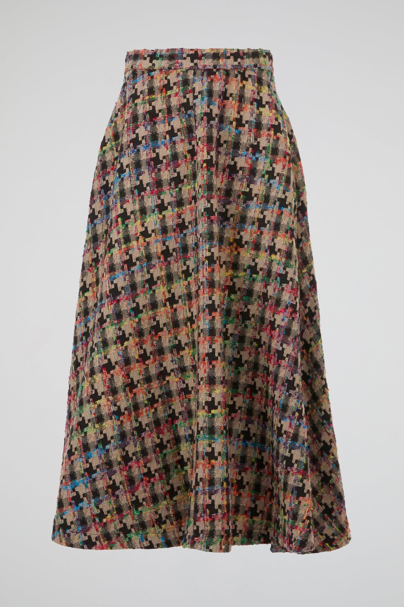Check Rainbow Skirt