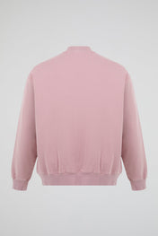 Dusty Rose Beaded Sweatshirt