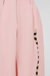 Pink Snake Trousers