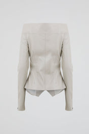 Asymmetric Zip Sculpted Jacket