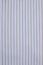 Blue Cropped Striped Shirt