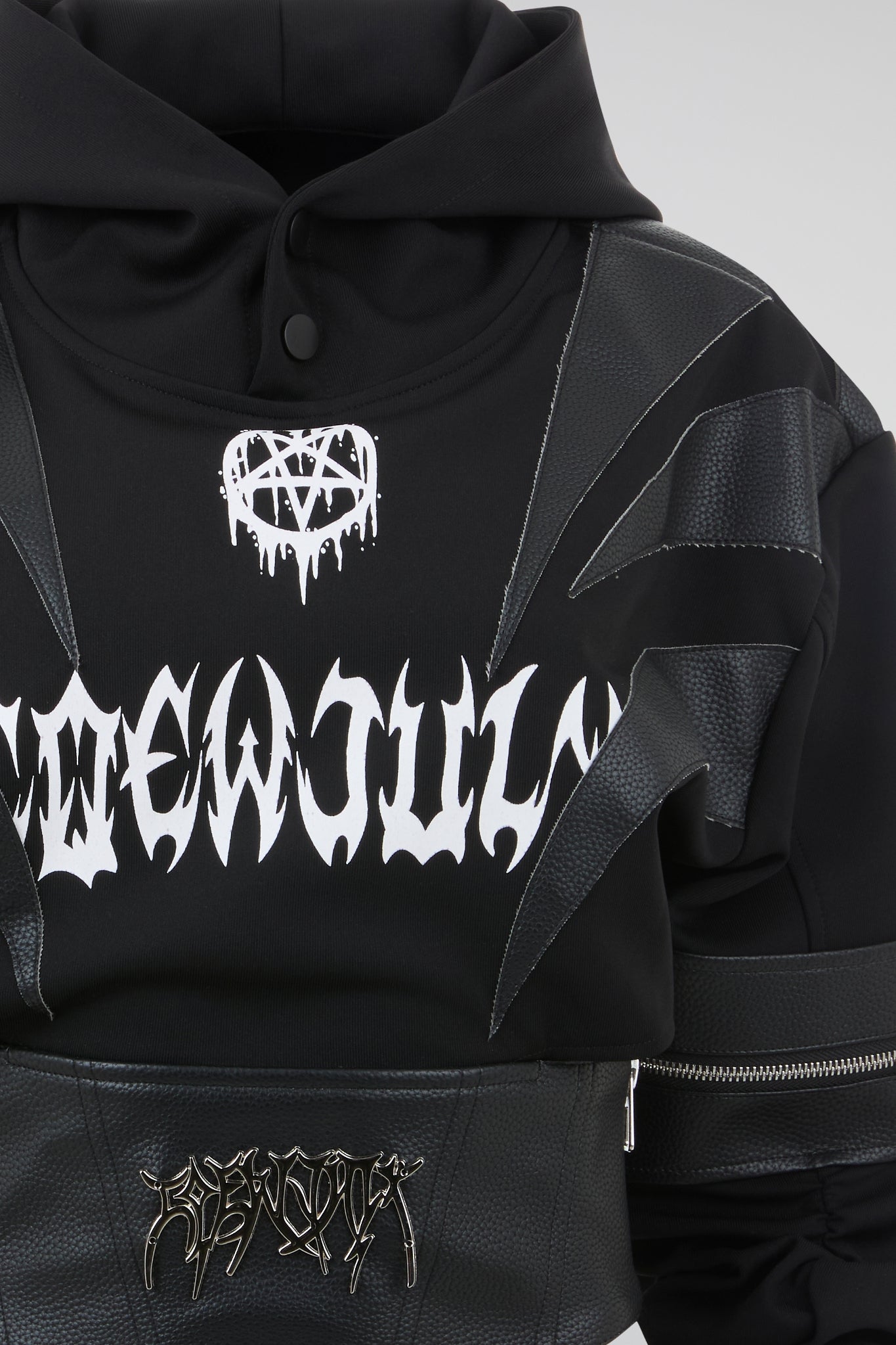 Corset Waist Hoodie