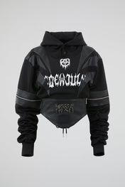 Corset Waist Hoodie