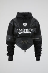 Corset Waist Hoodie