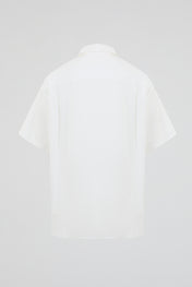 Face Line-Art Embroidered Shirt
