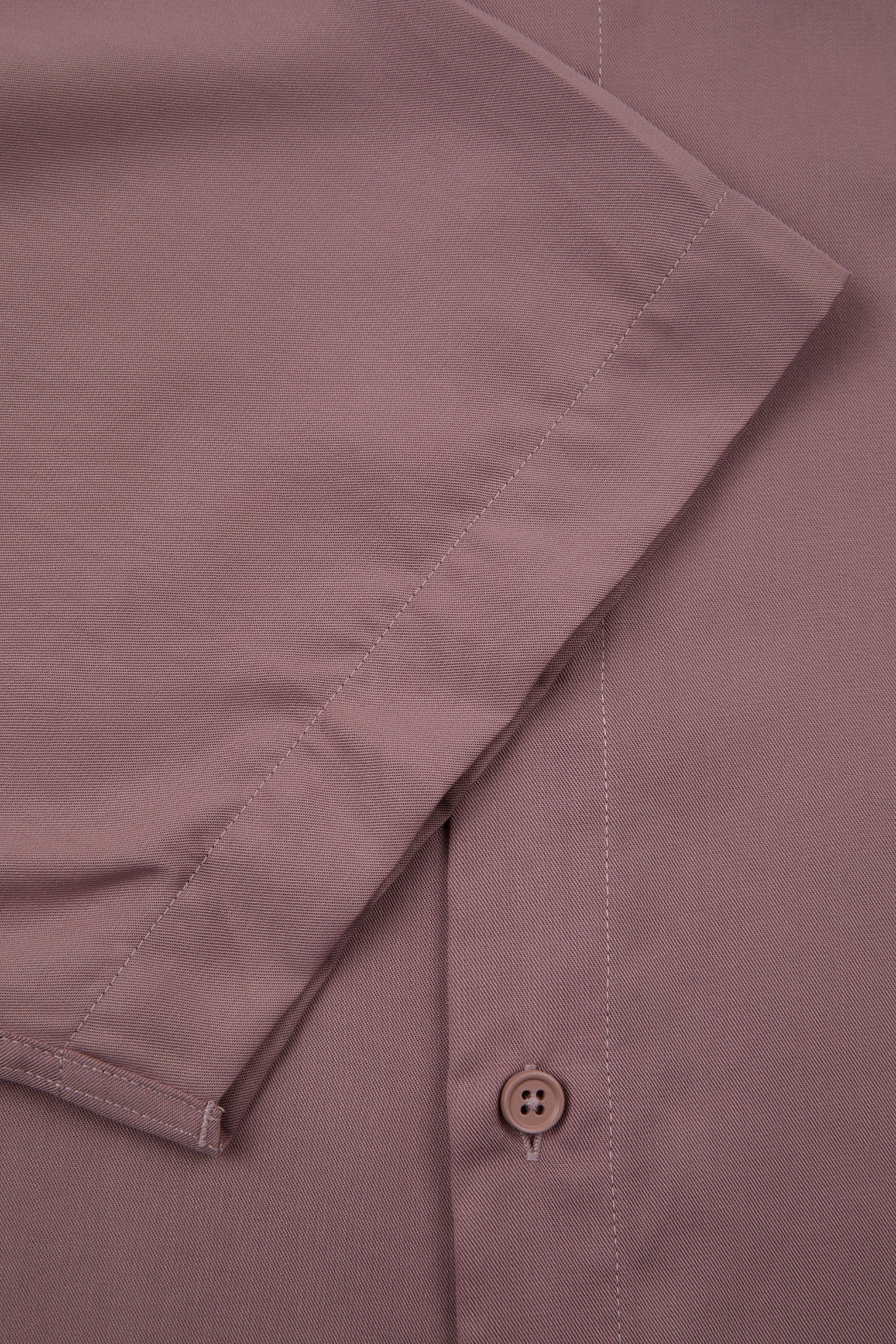 Purple Short-Sleeve Overshirt