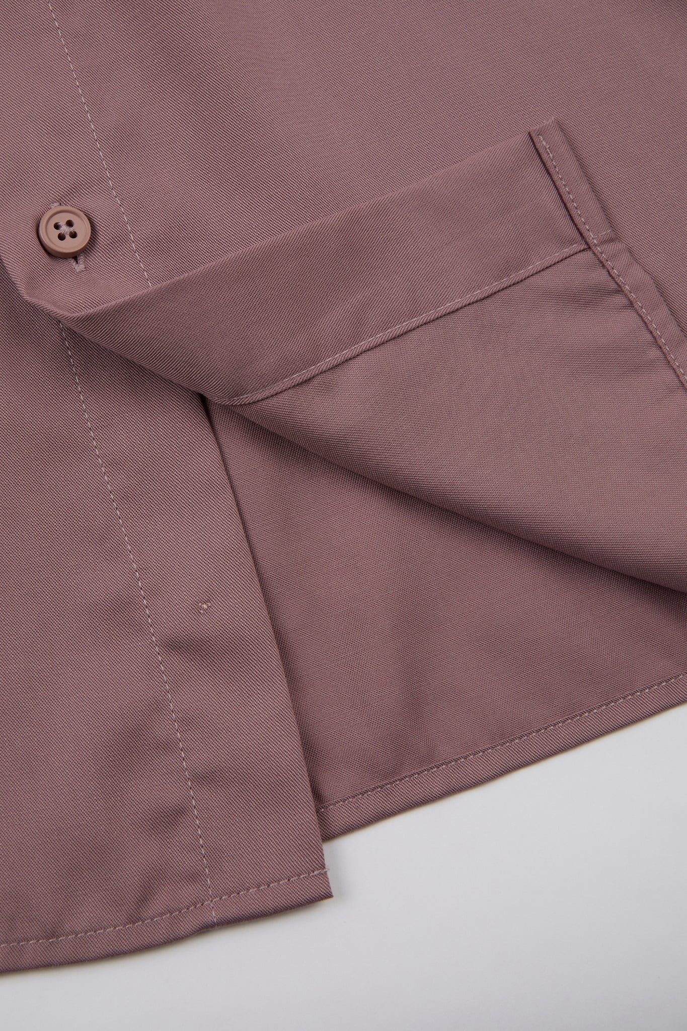 Purple Short-Sleeve Overshirt