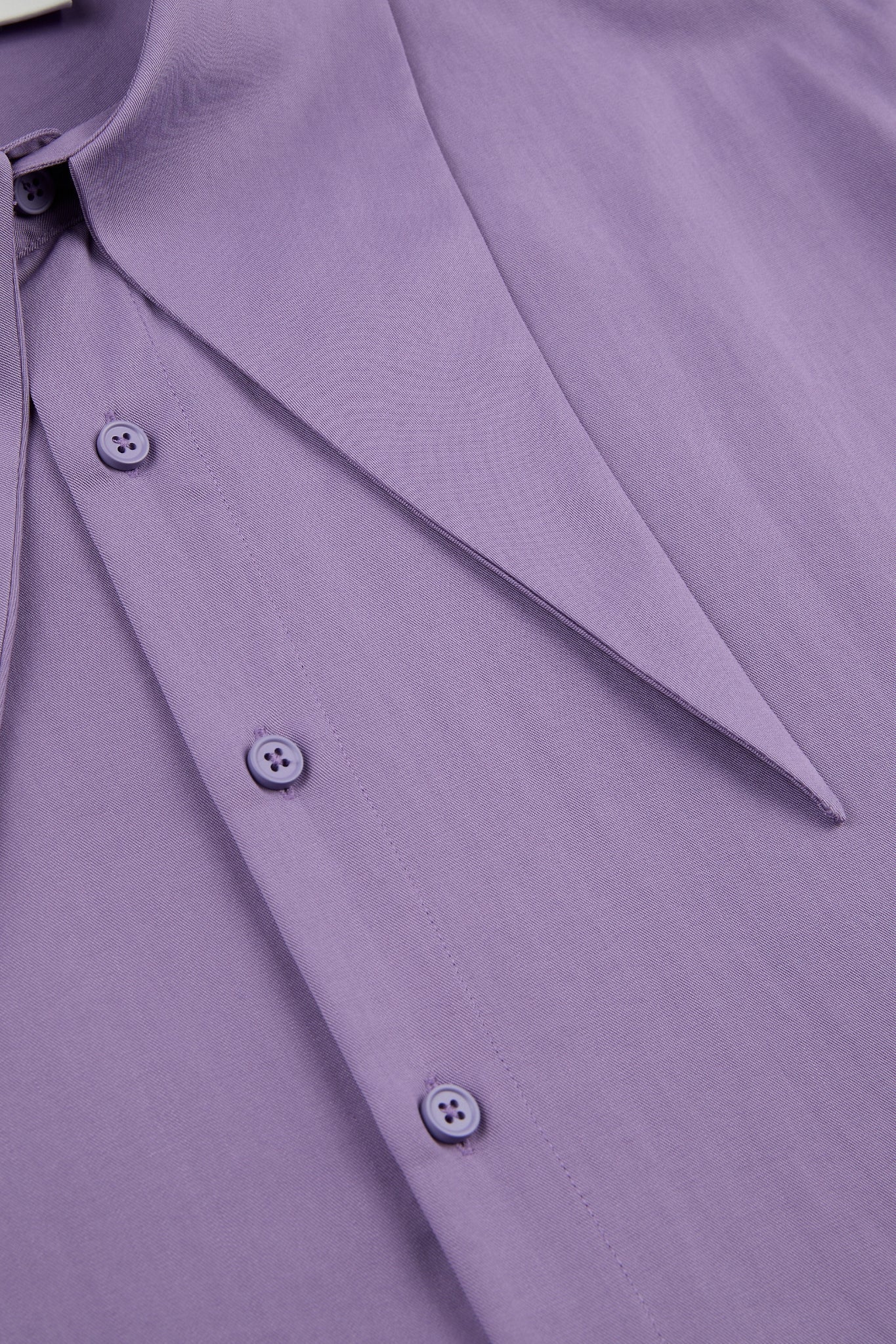 Purple Short-Sleeve Overshirt